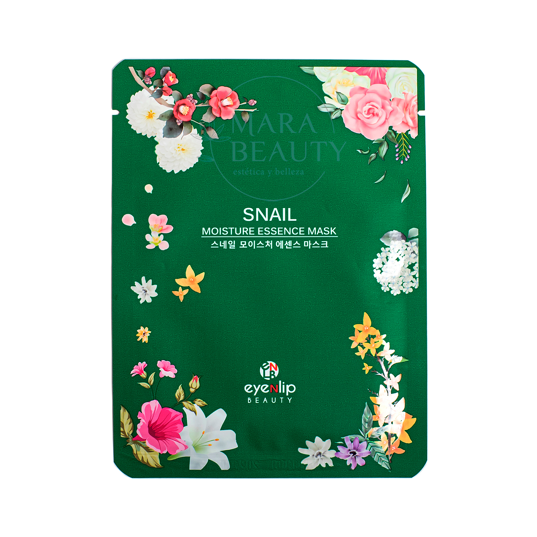 Mascarilla facial Moisture Snail (baba de caracol)  25ml. Eyenlip