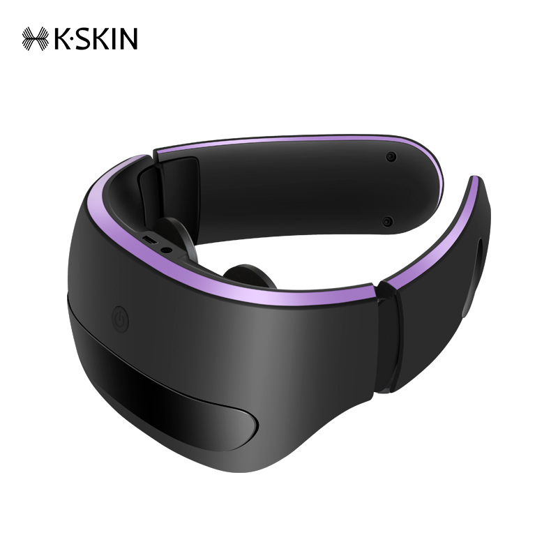 Masajeador Cervical KSKIN Negro con morado