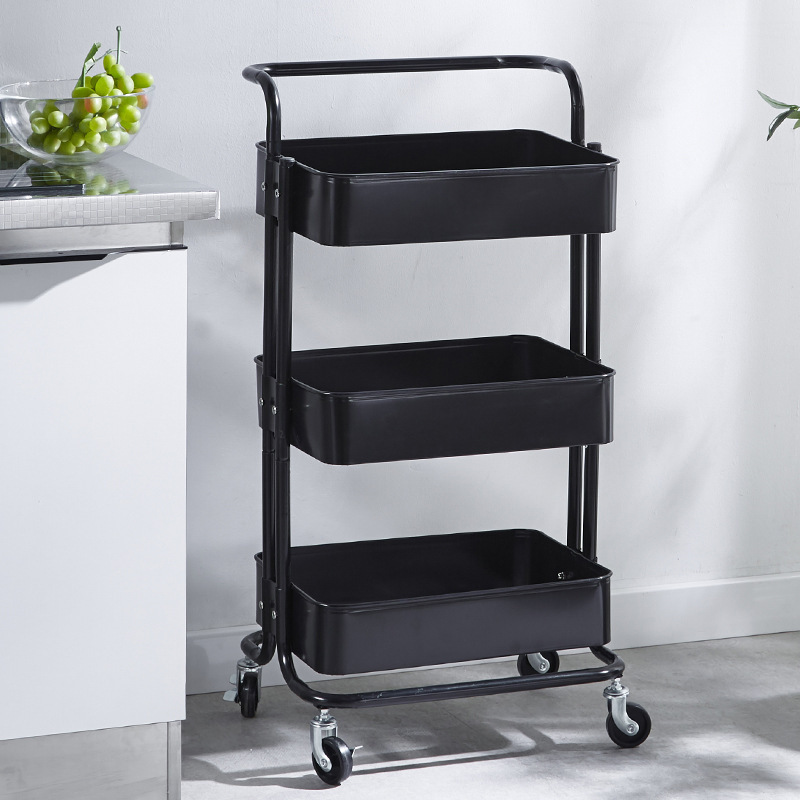 Carrito organizador - Negro