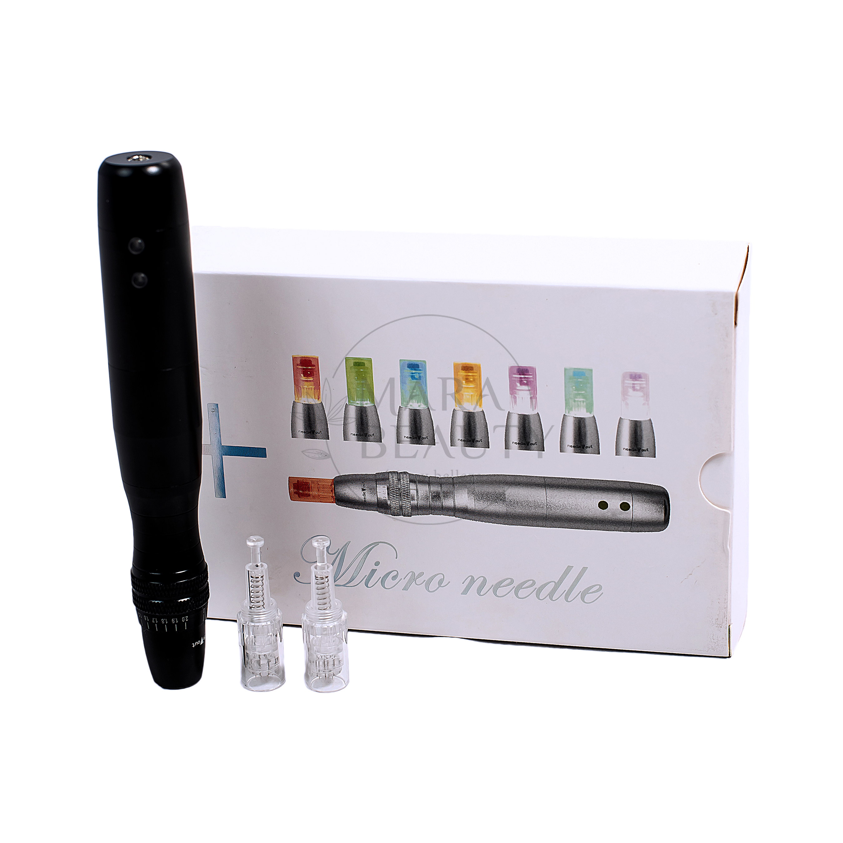 Dermapen LED 7 Colores NEGRO