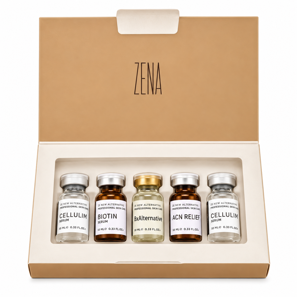 Caja ampollas Mix Zena (5 unidades)