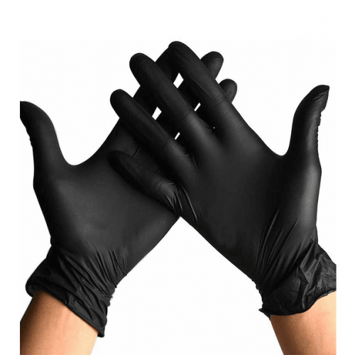 Guantes de nitrilo Negro