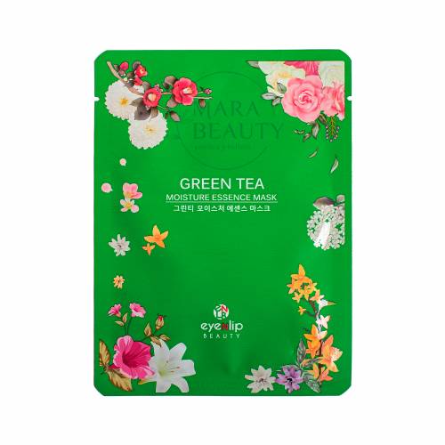 Mascarilla facial Moisture Essence Green Tea 25ml. Eyenlip