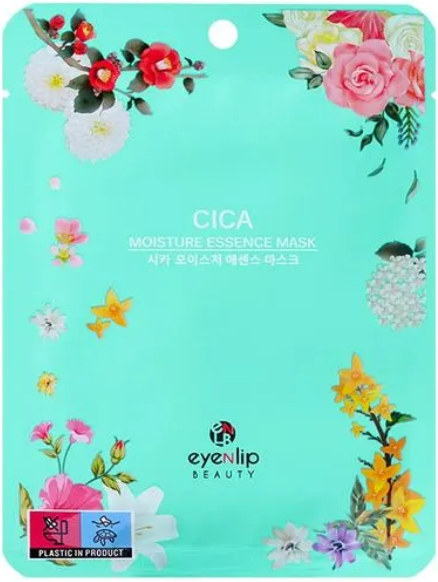 10 Mascarilla facial Moisture Essence Mask Cica (Centella) 25ml. Eyenlip